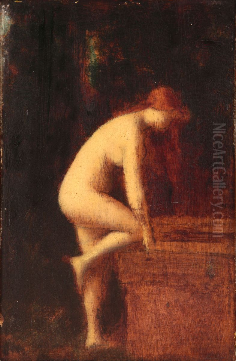 Ninfa Oil Painting by Jean-Jacques Henner