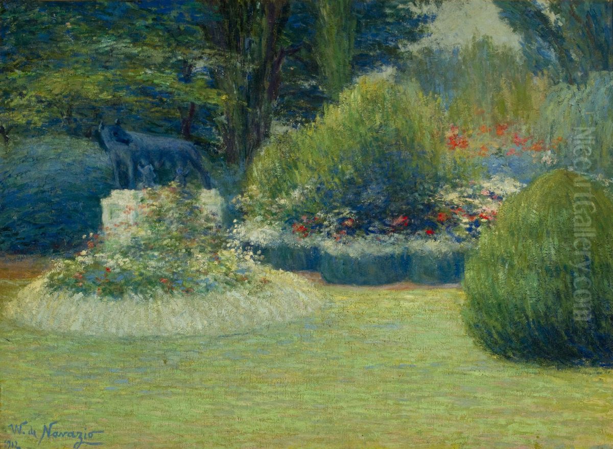 Gray day Oil Painting by Walter De Navazio