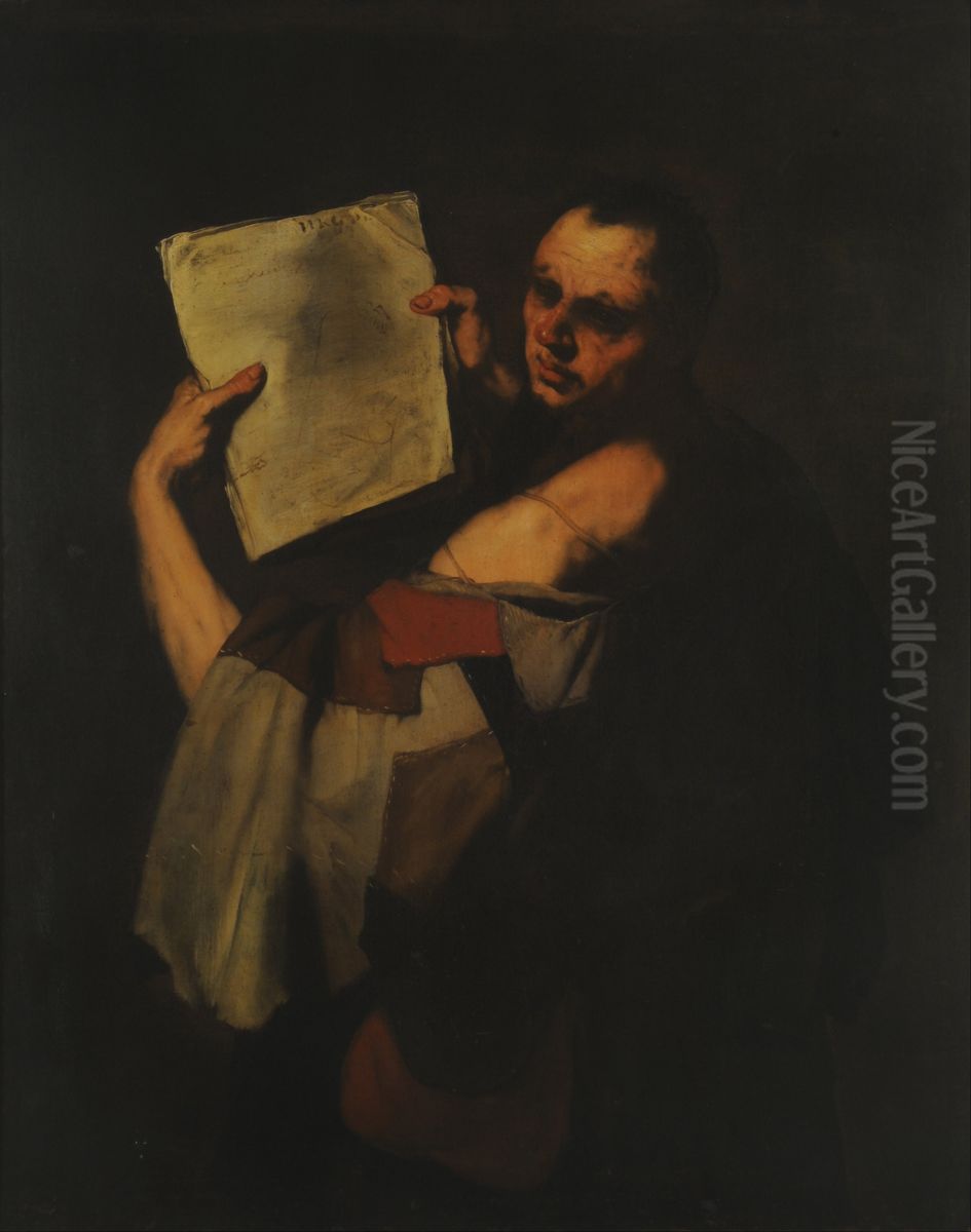 Un astronomo Oil Painting by Jusepe de Ribera