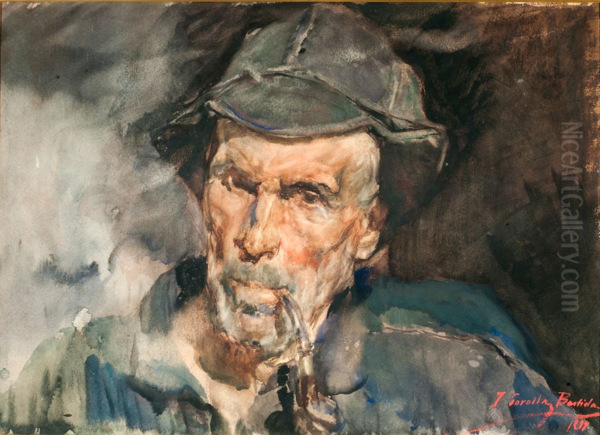 Sea Wolf Oil Painting by Joaquin Sorolla