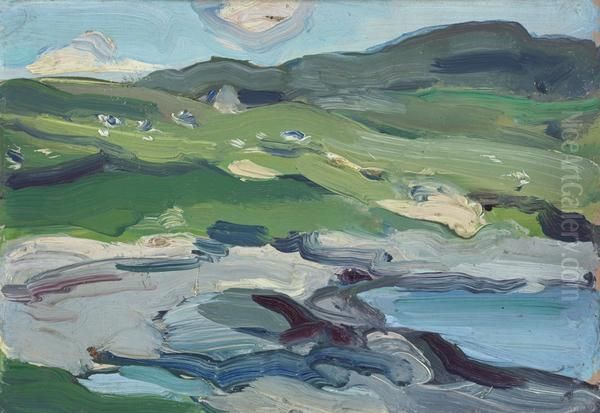 Barra Oil Painting by Samuel Peploe