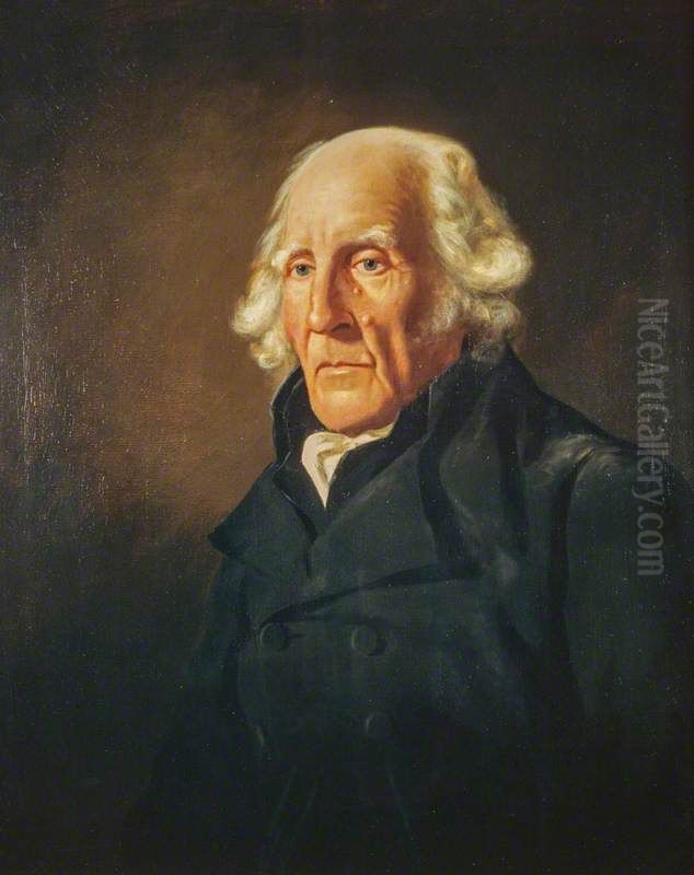 Rev. Alexander Carlyle, 1722 - 1805. Divine and pamphleteer Oil Painting by Archibald Skirving