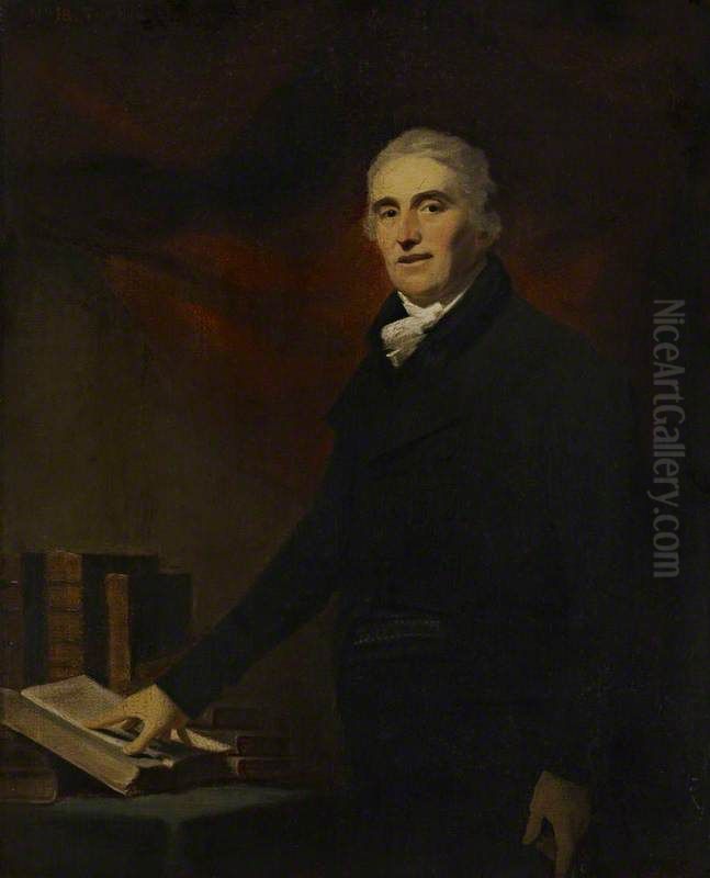Henry Erskine, 1746 - 1817. Lord Advocate Oil Painting by William Yellowlees