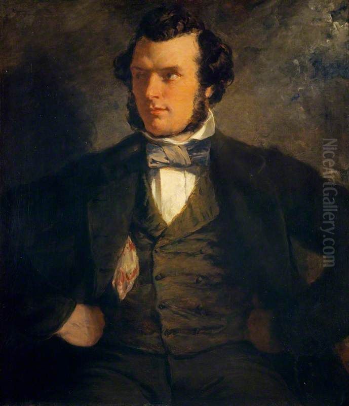 Thomas Faed, 1825 - 1900. Artist Oil Painting by William Fettes Douglas