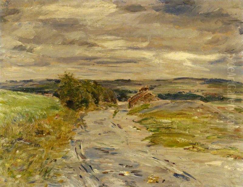 Cornfield, Sandy Dean Oil Painting by William McTaggart