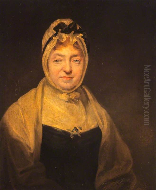 Anne Rutherford, Mrs Walter Scott, about 1739 - 1819. Mother of Sir Walter Scott Oil Painting by George Watson