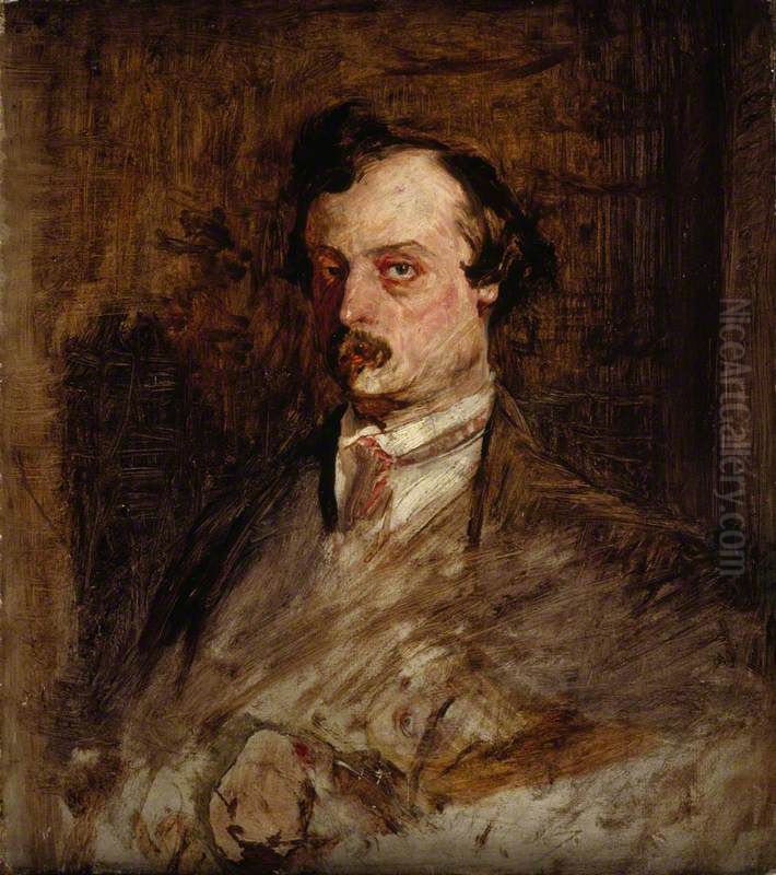Sir William Quiller Orchardson, 1832 - 1910. Artist Oil Painting by John Pettie