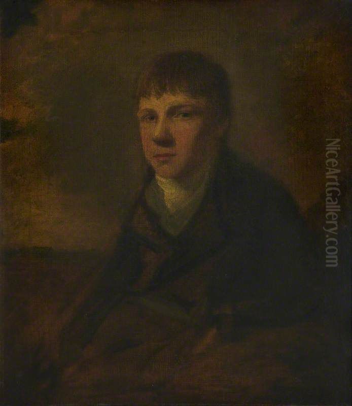 Sir David Wilkie, 1785 - 1841. Artist (Self-portrait) Oil Painting by David Wilkie
