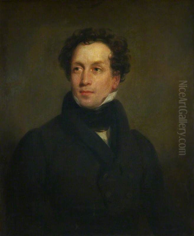 Patrick Fraser Tytler, 1791 - 1849. Historian Oil Painting by John Watson Gordon