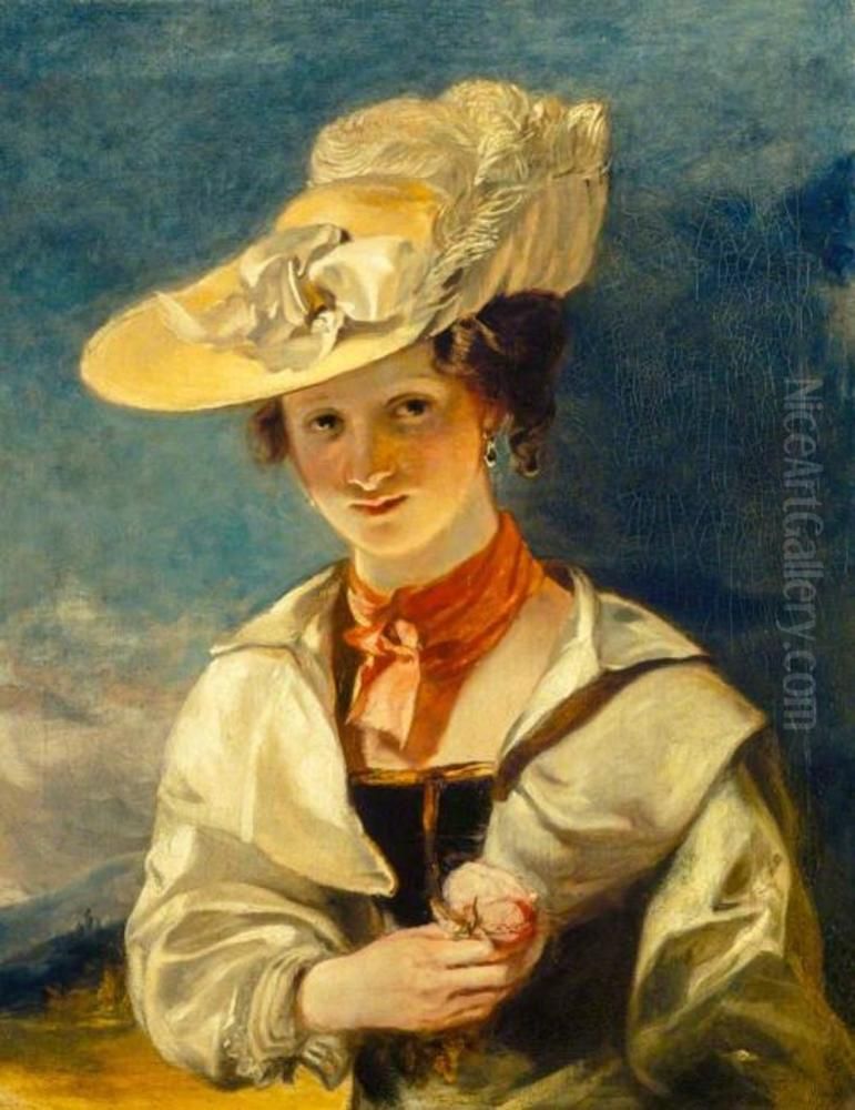 Summer Oil Painting by Andrew Geddes