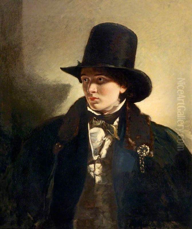 The Artist's Brother (Henry Lauder, 1807 - 1827) Oil Painting by Robert Scott Lauder