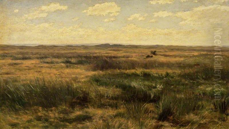 Green Landscape Oil Painting by William Darling McKay