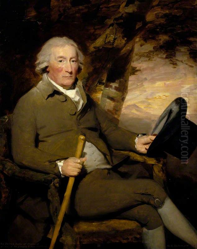Sir Patrick Inglis, 5th Bart of Cramond (died 1817) Oil Painting by Henry Raeburn