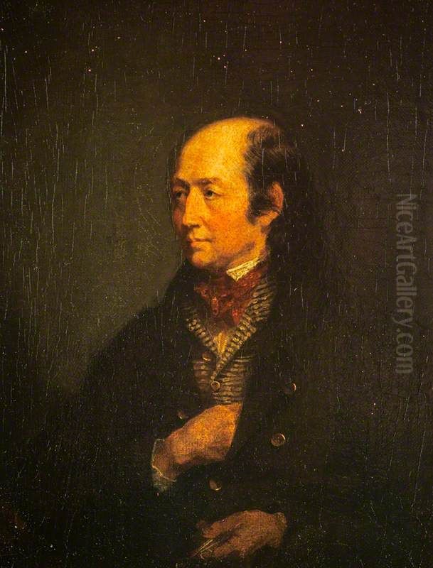 The Artist's Father (John Yellowlees, 1748 - 1831) Oil Painting by William Yellowlees