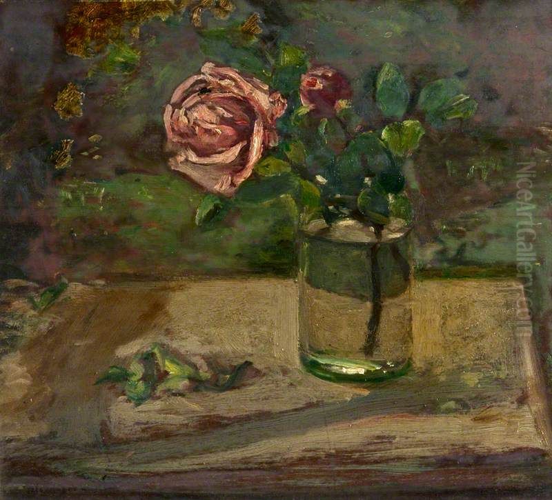 Roses Oil Painting by Alexander Ignatius Roche