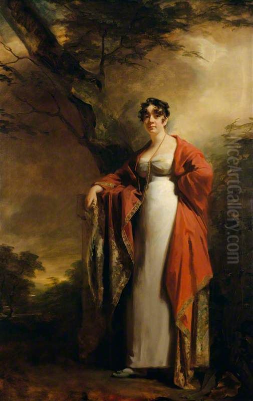 Frances Harriet Wynne, Mrs Hamilton of Kames (1786 - 1860) Oil Painting by Henry Raeburn