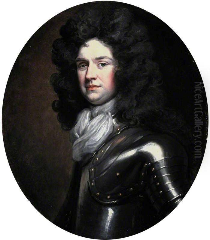 David Colyear, 2nd Baronet and 1st Earl of Portmore, 1657 - 1730 Oil Painting by John Baptist Medina