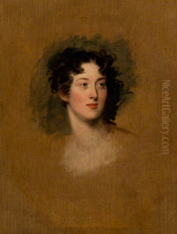 Elizabeth Thynne, Countess Cawdor, d. 1866 Oil Painting by Thomas Lawrence