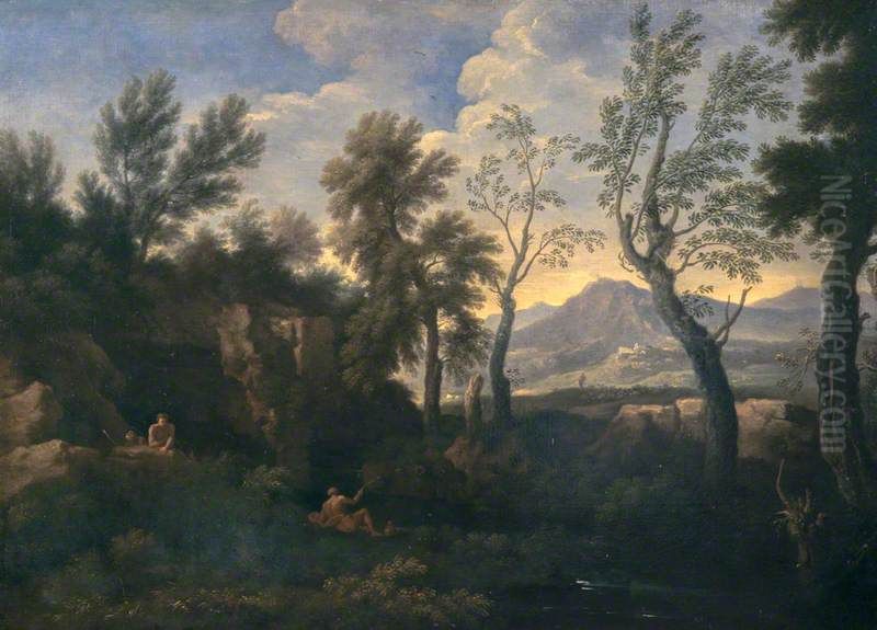 Landscape Oil Painting by Gaspard Dughet