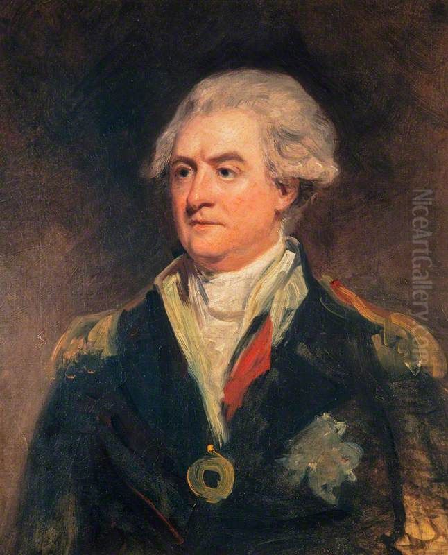 Admiral Adam Duncan, 1st Viscount Duncan of Camperdown (1731 - 1804) Oil Painting by John Hoppner
