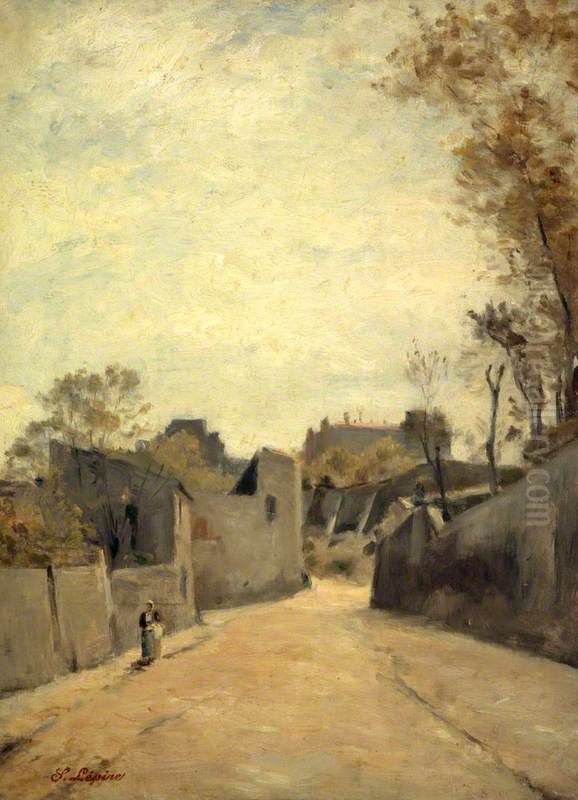 Montmartre Oil Painting by Stanislas Lepine