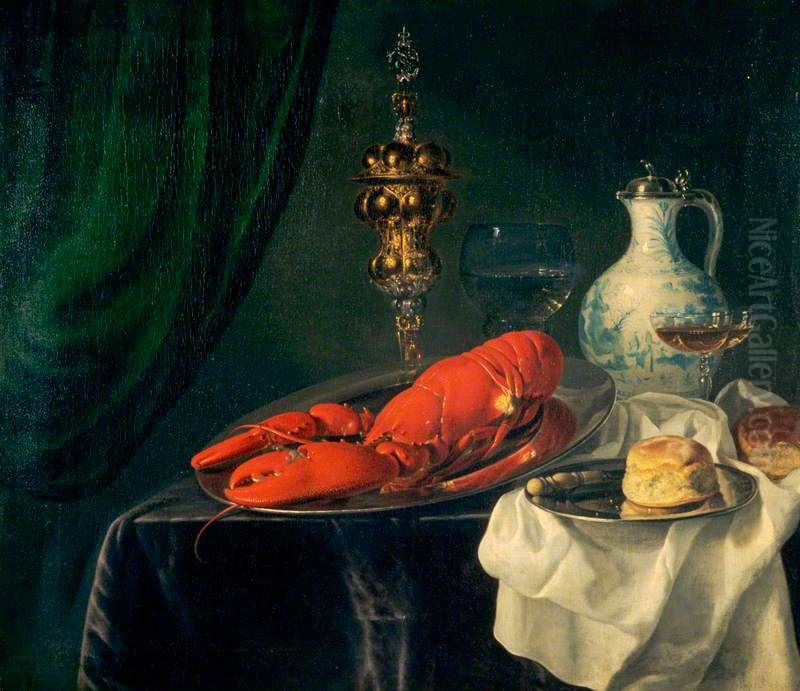 Still-life Oil Painting by Simon Luttichuys