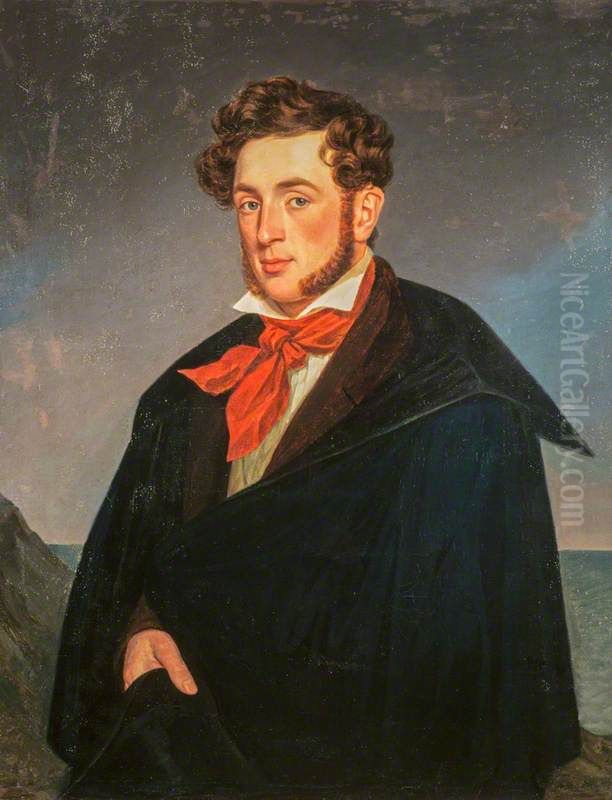 Andrew Carrick, 1802 - 1860. Father of William Carrick, the photographer Oil Painting by Jan Ksawery Kaniewski