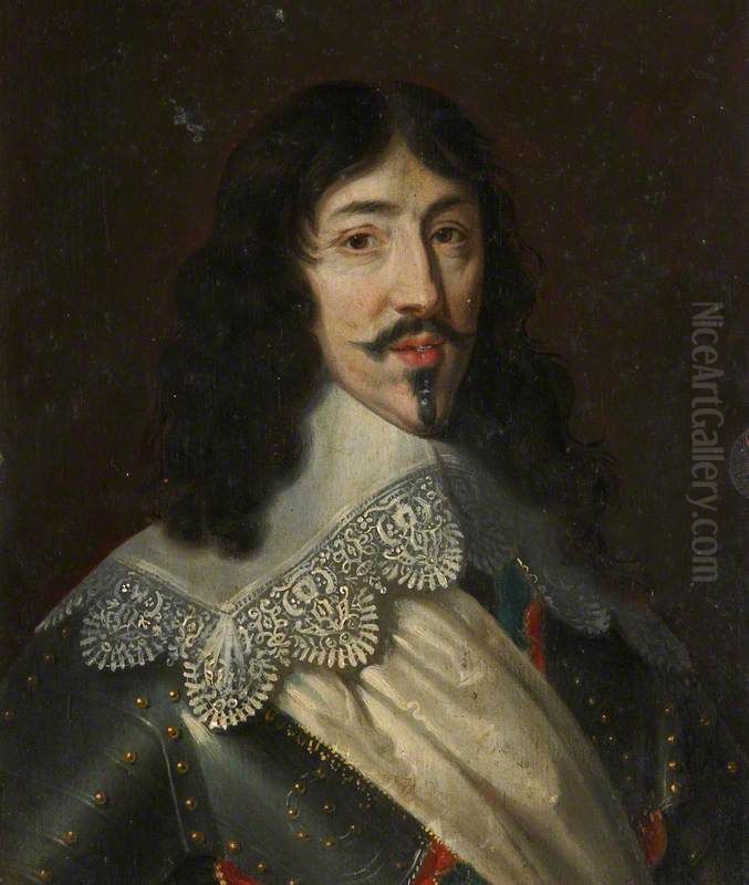 Louis XIII, 1601 - 1643. King of France Oil Painting by Philippe de Champaigne