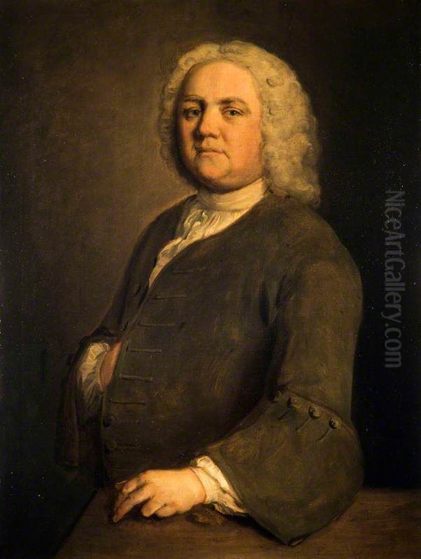 Mr Dawson Oil Painting by Philippe Mercier