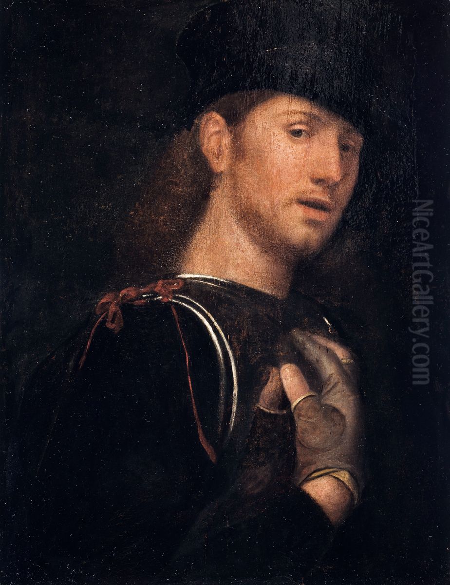 Portrait of An Archer Oil Painting by Giorgione