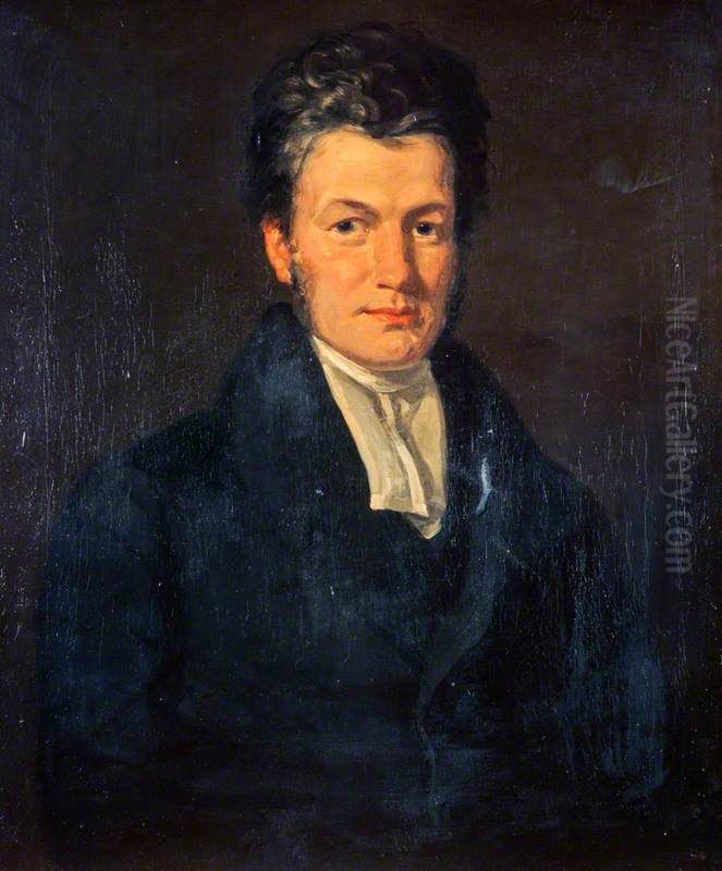 Rev. Alexander Dyce Davidson, 1807 - 1872. Free Church minister Oil Painting by John Phillip