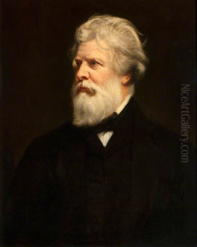 David Octavius Hill, 1802 - 1870. Artist and pioneer photographer Oil Painting by John MacLaren Barclay