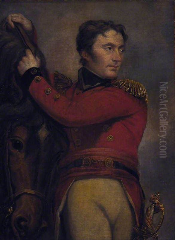 Lieutenant-General Sir John Moore, 1761 - 1809. Soldier (Fragment of The Death of Abercromby) Oil Painting by James Northcote