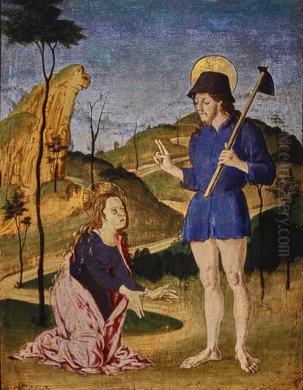 Noli Me Tangere Oil Painting by Marco Zoppo