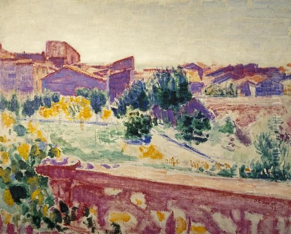 The Balustrade Oil Painting by Roderic O'Conor