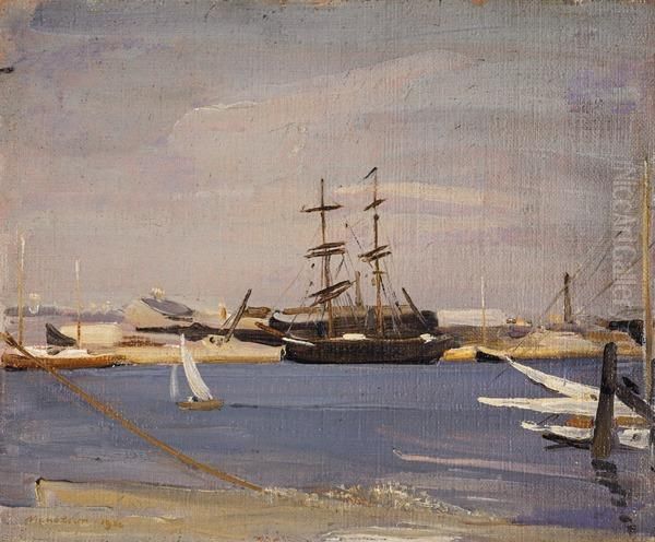 The Brig Oil Painting by William Nicholson