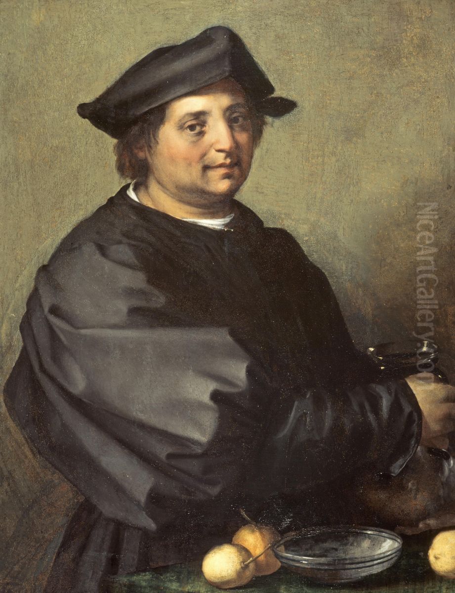 Domenico di Jacopo di Matteo, called 'Becuccio Bicchieraio' Oil Painting by Andrea Del Sarto