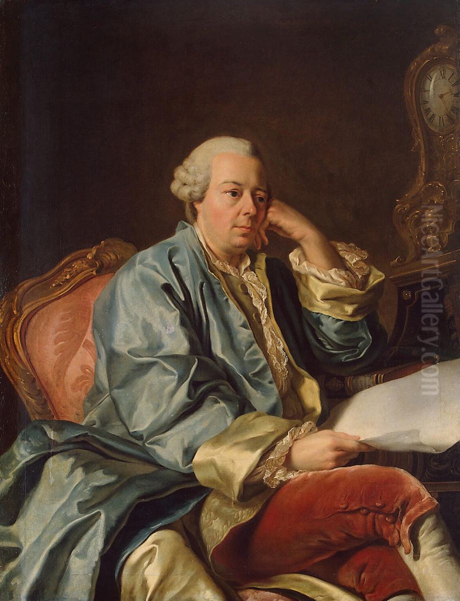 Portrait ofIvan Betskoy(1776-1777) Oil Painting by Alexander Roslin