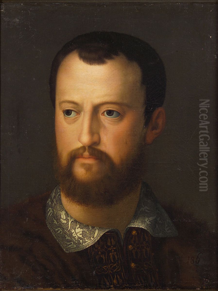 Portrait ofCosimo I de' Medici Oil Painting by Bronzino