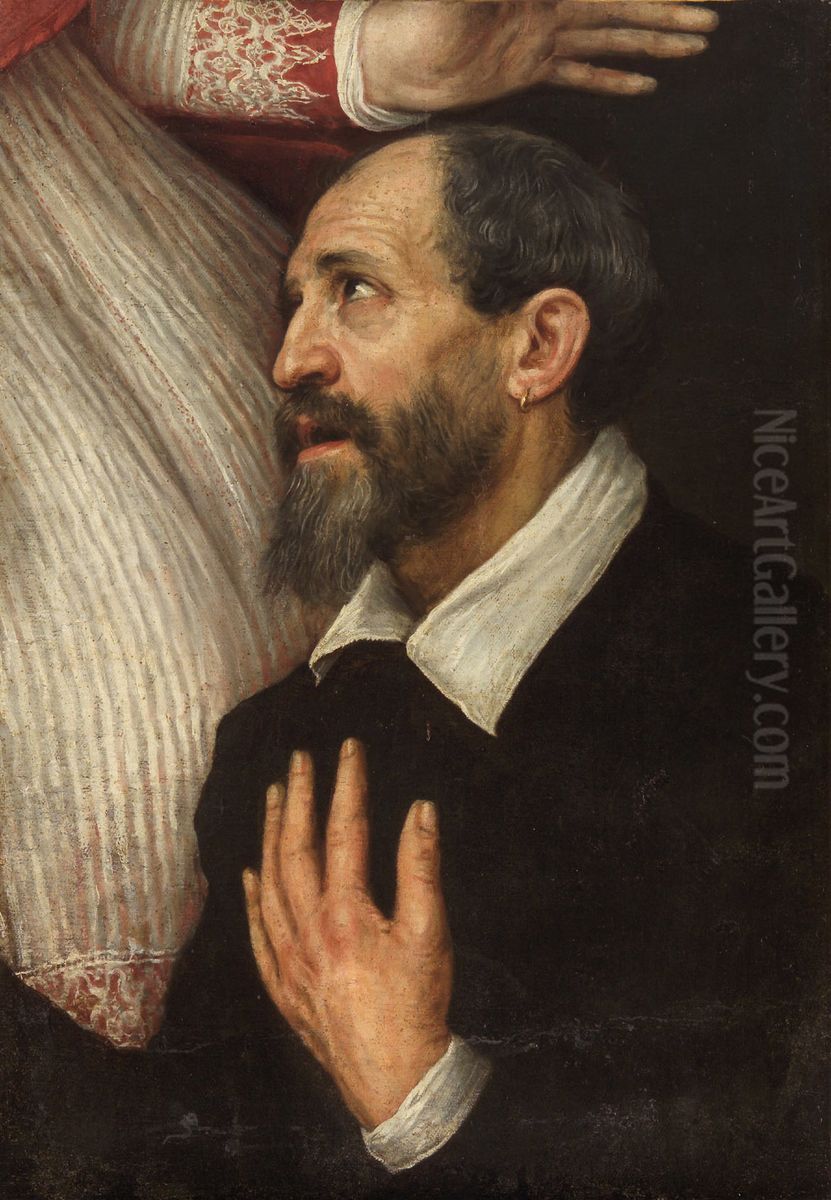 Stifterbildnis Oil Painting by Leandro Bassano