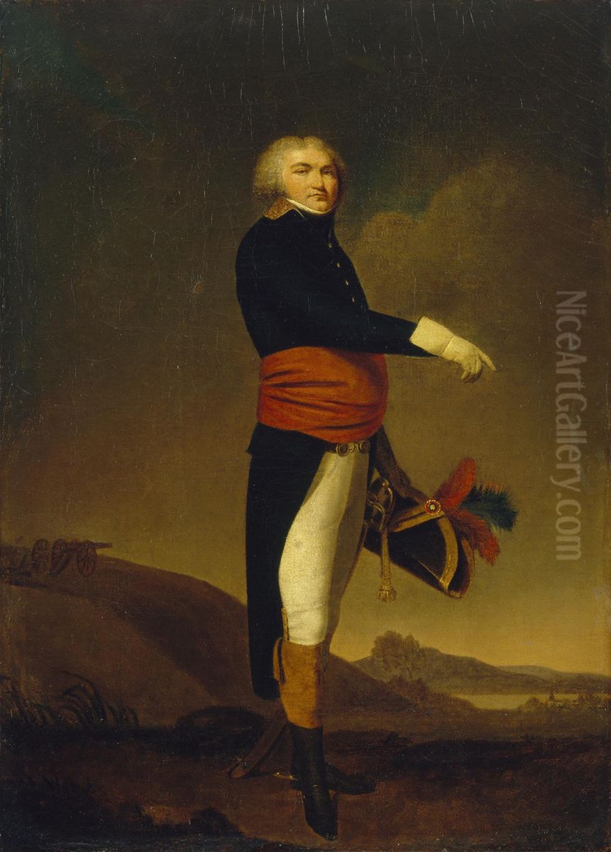 Portrait of General J.-B. Kleber Oil Painting by Louis-Leopold Boilly