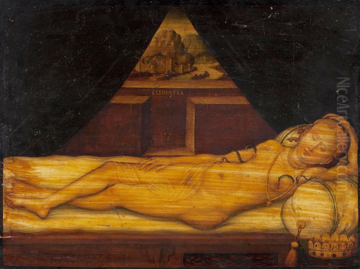 Cleopatra Oil Painting by Lucas The Younger Cranach