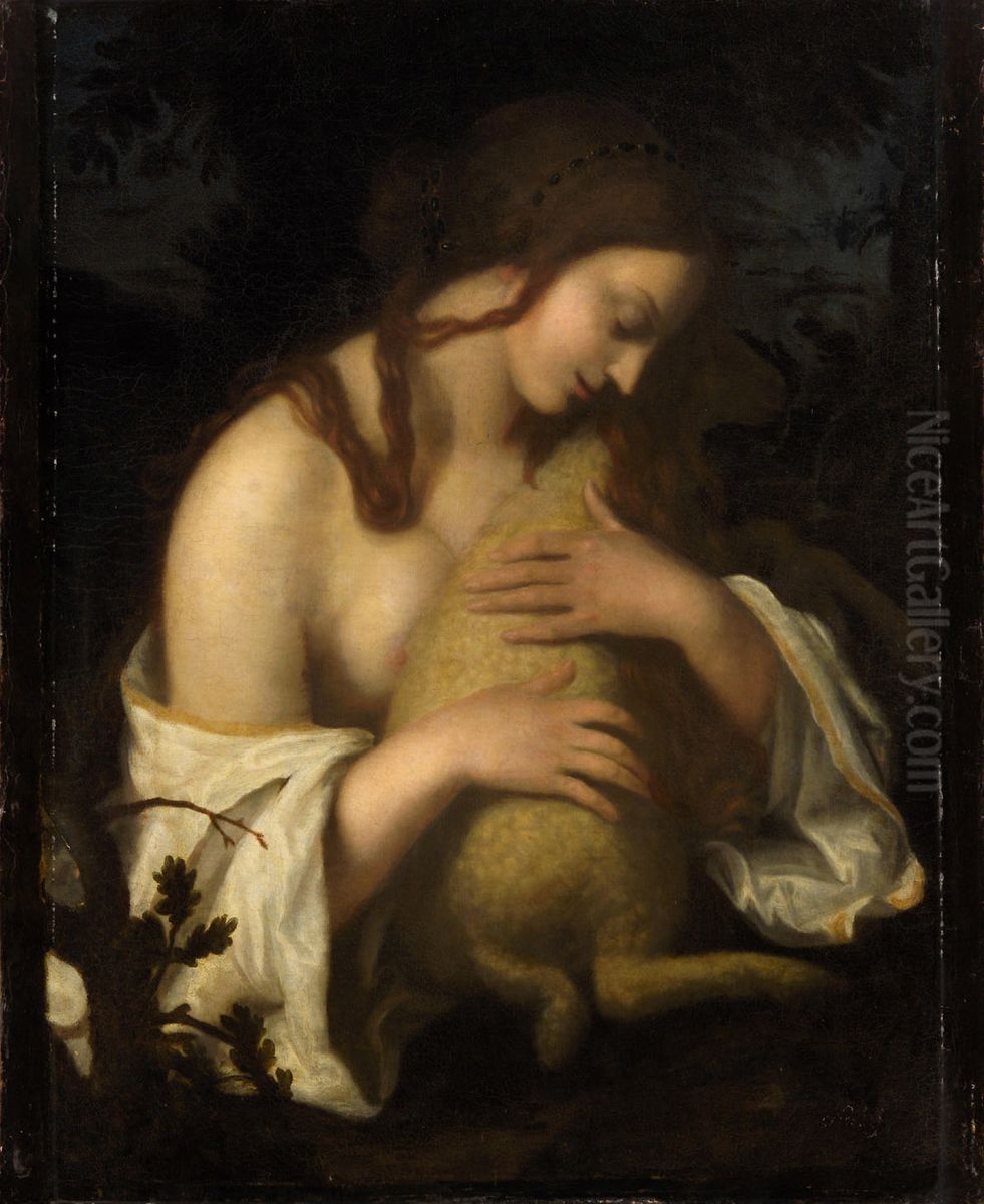 Allegorie der Sanftmut Oil Painting by Giovanni Biliverti