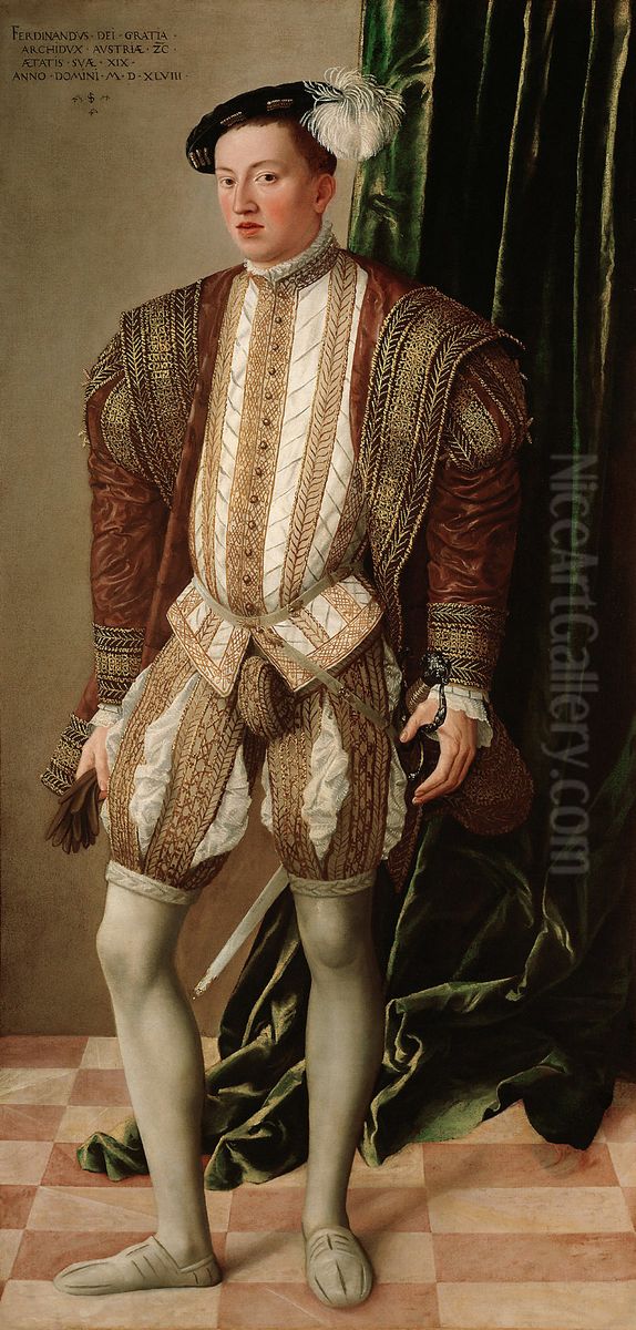 Erzherzog Ferdinand von Tirol (1529-1595) Oil Painting by unknown