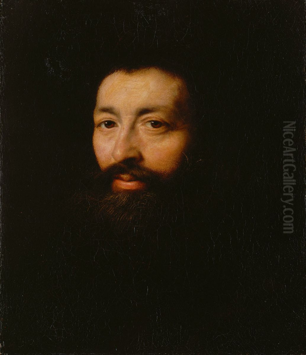 Bildnis eines Jesuiten Oil Painting by Abraham de Vries