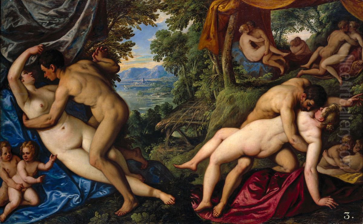 The Fruit of Love Oil Painting by Paolo Fiammingo