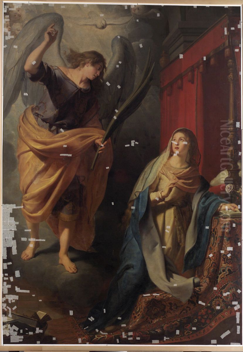 The Annunciation Oil Painting by Gaspar De Crayer