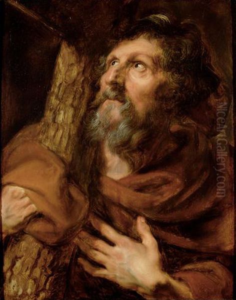 Apostel Philippus Oil Painting by Sir Anthony Van Dyck