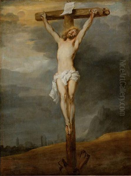 Christus am Kreuz Oil Painting by Sir Anthony Van Dyck