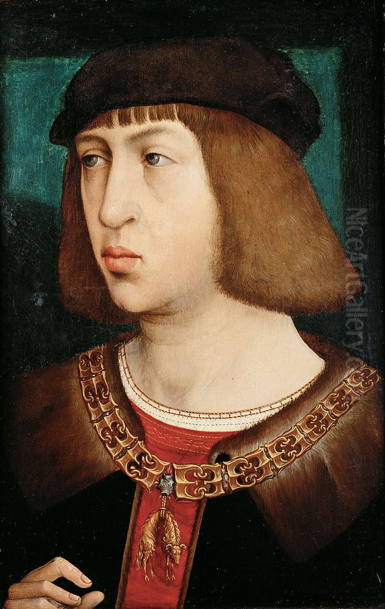 Philip the Handsome (1478-1506) Oil Painting by Juan De Flandes